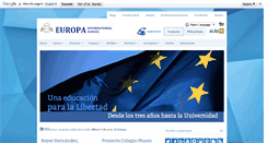 Desktop Screenshot of europaschool.org