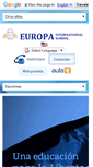 Mobile Screenshot of europaschool.org